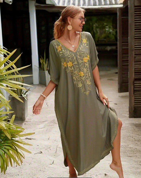 Casual, Loose Kaftan Dress
