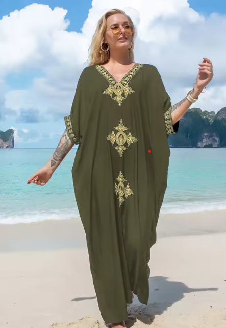 Casual, Loose Kaftan Dress