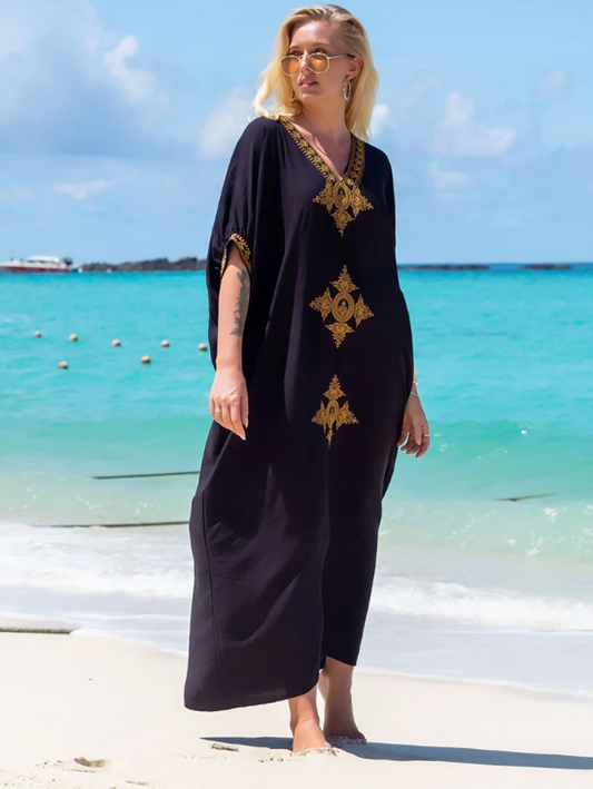 Causal, Loose Kaftan Dress