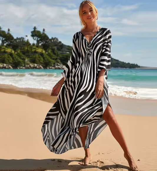 Casual, Loose Kaftan Dress