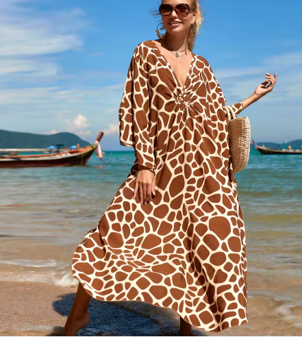 Casual, Loose Kaftan Dress