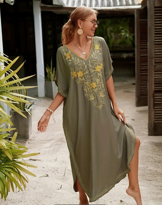 Casual, Loose Kaftan Dress