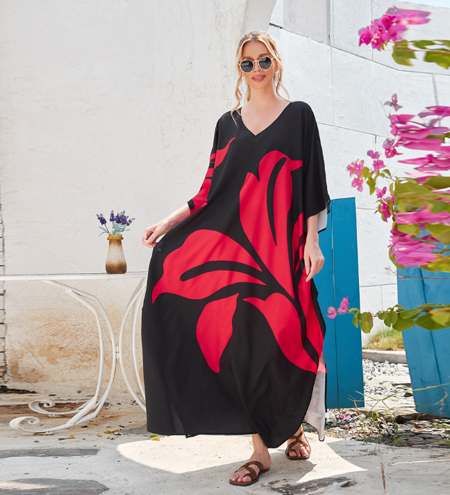 Casual, Loose Kaftan Dress