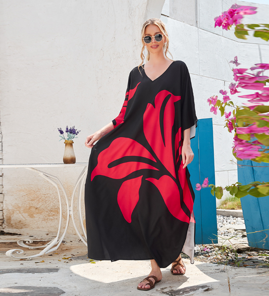 Casual, Loose Kaftan Dress