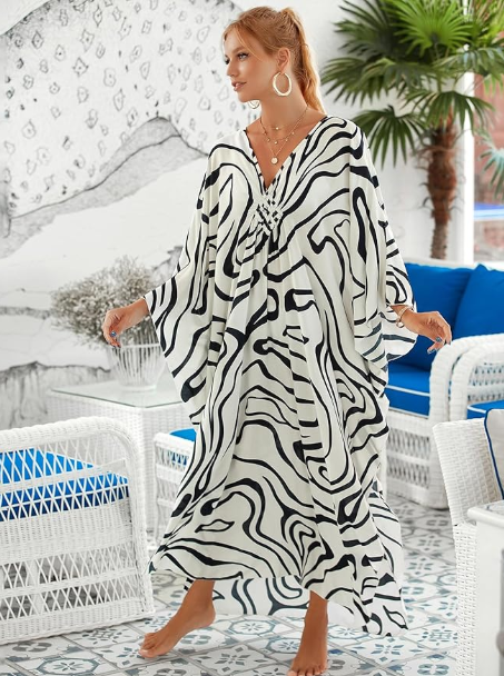 Casual, Loose Kaftan Dress