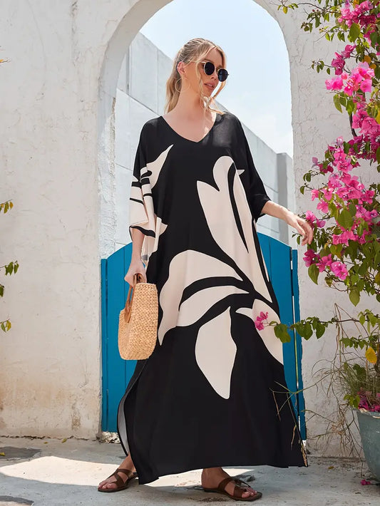 Casual, Loose Kaftan Dress